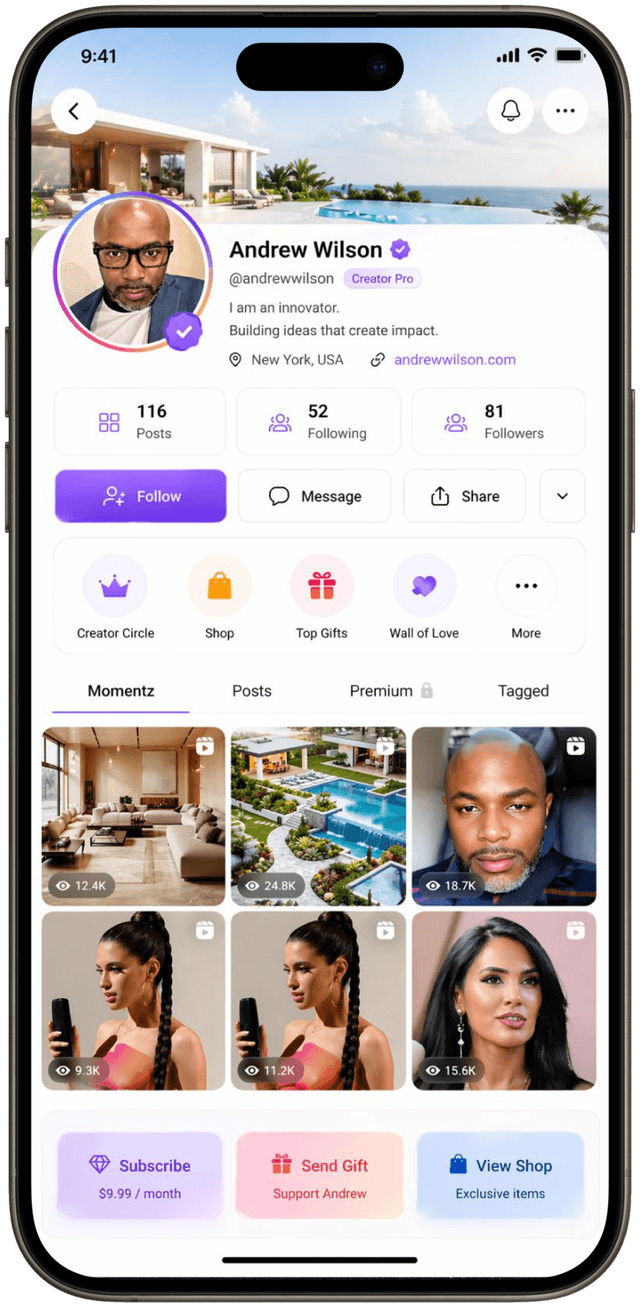 Phone mockup
